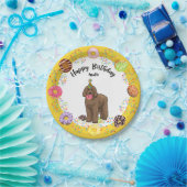 Bruin Labradoedle Dog Birthday Party Paper Bord (Feest)