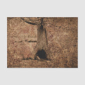 bruin landschap Roestboomstructuur Tissuepapier (Voorkant)