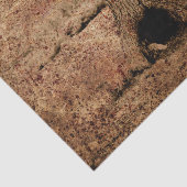 bruin landschap Roestboomstructuur Tissuepapier (Detail)