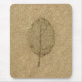 Bruin Leaf fossiel Muismat (Voorkant)