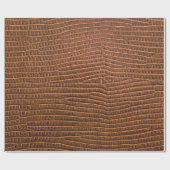 Bruin leder als achtergrondstructuur, leder, huid, cadeaupapier (Vlak)