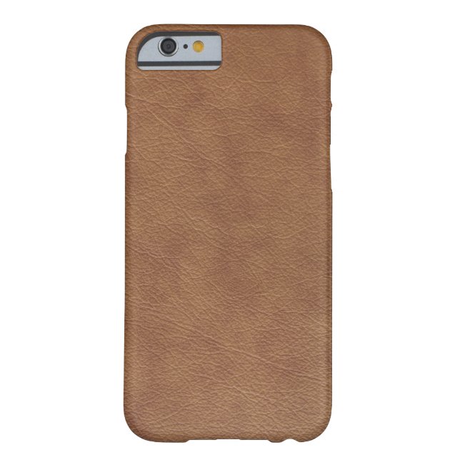 Bruin leder Case-Mate iPhone case (Achterkant)