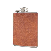 Bruin leder heupfles (Links)