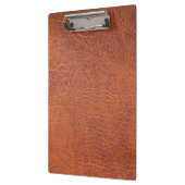 Bruin leder klembord (Links)