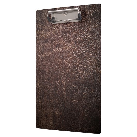  bruin leder klembord (Links)