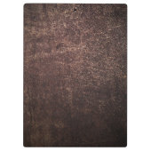 bruin leder klembord (Achterkant)