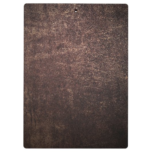  bruin leder klembord (Achterkant)