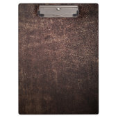  bruin leder klembord (Voorkant)