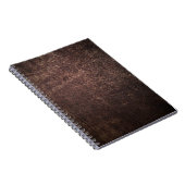 bruin leder notitieboek (Rechterzijde)
