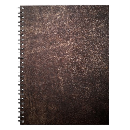 bruin leder notitieboek (Voorkant)