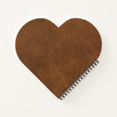 Bruin leder notitieboek (Achterkant)