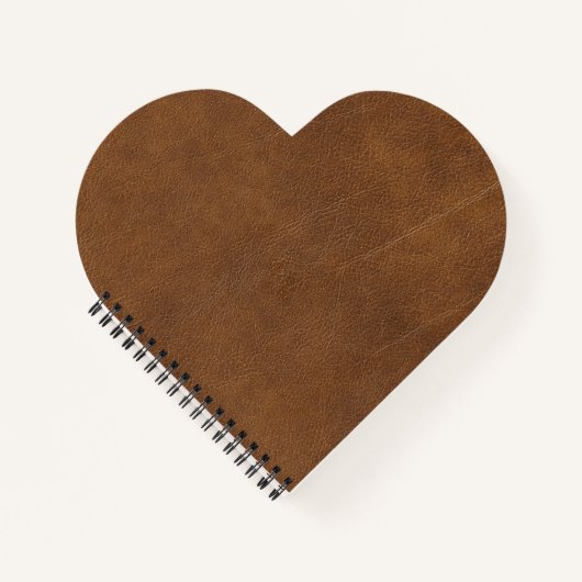 Bruin leder notitieboek (Voorkant)