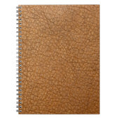 Bruin leder notitieboek (Voorkant)