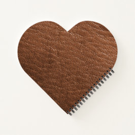 bruin leder notitieboek