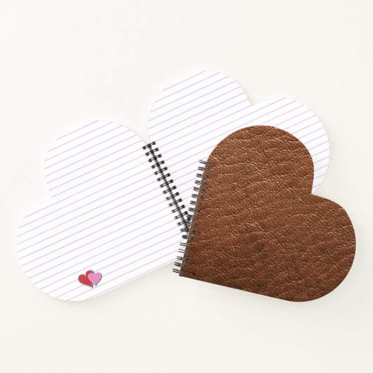 bruin leder notitieboek (Binnen)