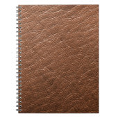 Bruin leder notitieboek (Voorkant)
