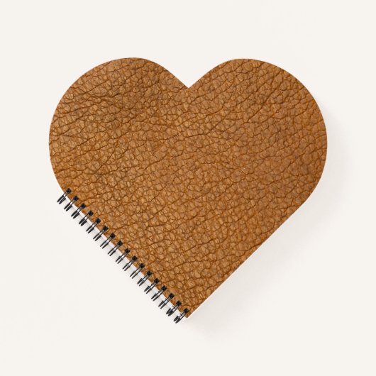Bruin leder notitieboek (Voorkant)