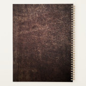  bruin leder planner (Achterkant)