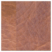 Bruin leder stof (Close Up)