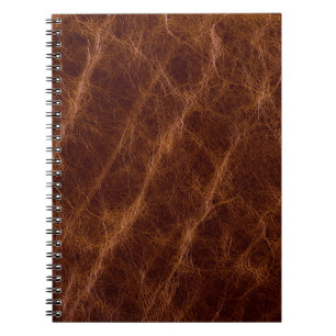 Bruin leder textureleder, textuur, abstract, acce notitieboek