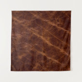 Bruin leder textureleder, textuur, abstract, acce wandkleed (Voorkant (horizontaal))