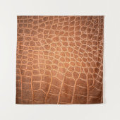 Bruin leder textuur achtergrondse huid, abstract wandkleed (Voorkant (horizontaal))