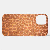 Bruin leder textuur voor achtergrond Case-Mate iPhone case (Achterkant (horizontaal))