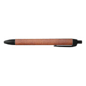 Bruin leder zwarte inkt pen (Bodem)