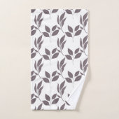 Bruin lederen handdoekset bad handdoek (Handdoek)