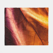 Bruin lederen textureleder, abstract, antiek, acht fleece deken (Voorkant (Horizontaal))