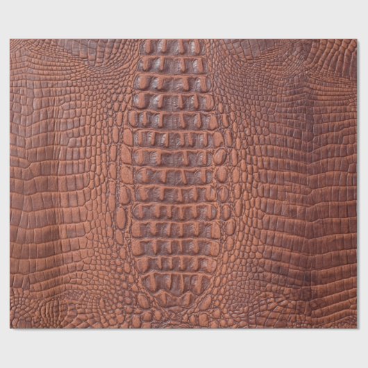 Bruin lederen textuur achtergrondabstract, gerijpt cadeaupapier (Vlak)