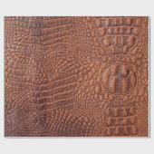 Bruin lederen textuur backgrondontwerp, fond, abst cadeaupapier (Vlak)