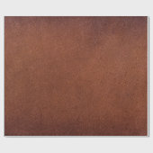 Bruin lederen textuur cadeaupapier (Vlak)