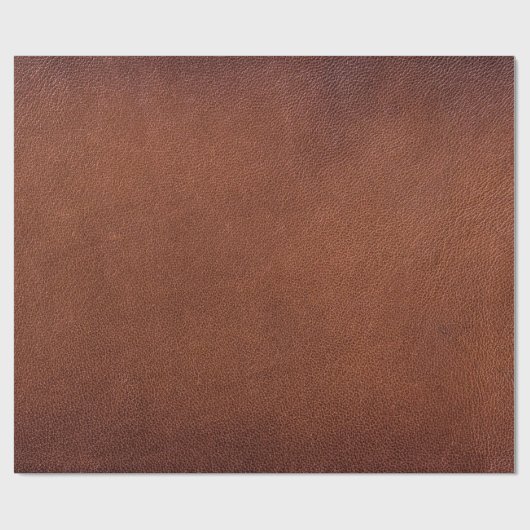 Bruin lederen textuur cadeaupapier (Vlak)