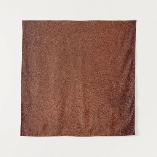 Bruin lederen textuur wandkleed (Voorkant (horizontaal))