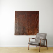 Bruin ledertextureleder, abstract, antiek, ,ba wandkleed (In situ)