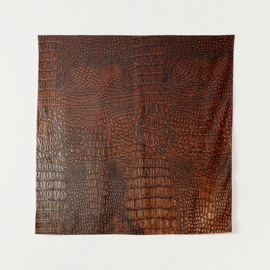 Bruin ledertextureleder, abstract, antiek, ,ba wandkleed (Voorkant)