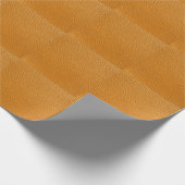 Bruin leer, close-up textuur achtergrond. cadeaupapier (Hoek)