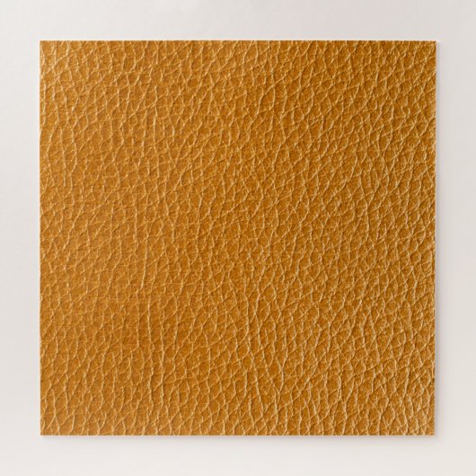 Bruin leer, close-up textuur achtergrond. legpuzzel (Horizontaal)