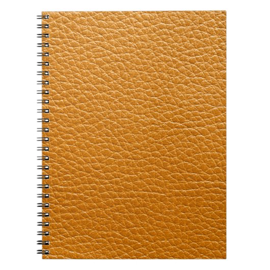 Bruin leer, close-up textuur achtergrond. notitieboek (Voorkant)