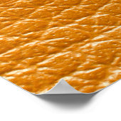 Bruin leer, close-up textuur achtergrond. poster (Hoek)