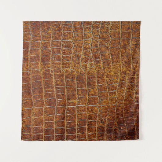 Bruin leer: getextureerde achtergrond. wandkleed (Voorkant (horizontaal))