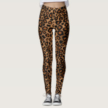 Bruin leopard Animal Skin Print