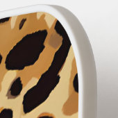 Bruin Leopard Print Elektronica Tas Pickleball Paddle (Links Detail)