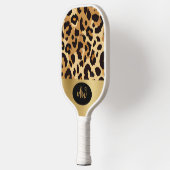 Bruin Leopard Print Elektronica Tas Pickleball Paddle (Links)