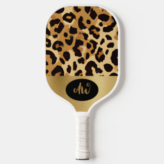 Bruin Leopard Print Elektronica Tas Pickleball Paddle