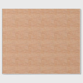 Bruin Linnen Canvas Textuur Achtergrond Cadeaupapier (Vlak)
