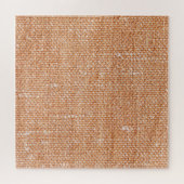 Bruin Linnen Canvas Textuur Achtergrond Legpuzzel (Horizontaal)