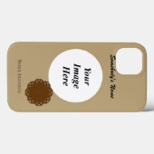 Bruin lintsteen voor ribbon door Kenneth Yoncich Case-Mate iPhone Case (Achterkant (horizontaal))