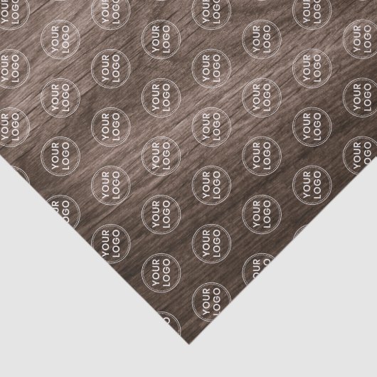 Bruin logo tissuepapier (Detail)